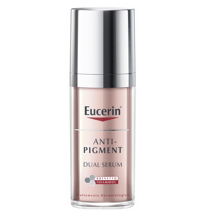 Serum Eucerin Anti-Pigment Dual 30 ml reduce hiperpigmentarea uniformizeaza tonul pielii