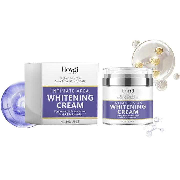 Crema de albire pentru zona intima Hoygi 200ml Hialuronic Acid Niacinamida Multicolor