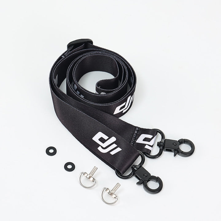 ZOUN Shoulder Strap for DJI RC/RC 2/RC PRO ZOUN Adjustable 76x140cm Stainless Steel + Nylon Black