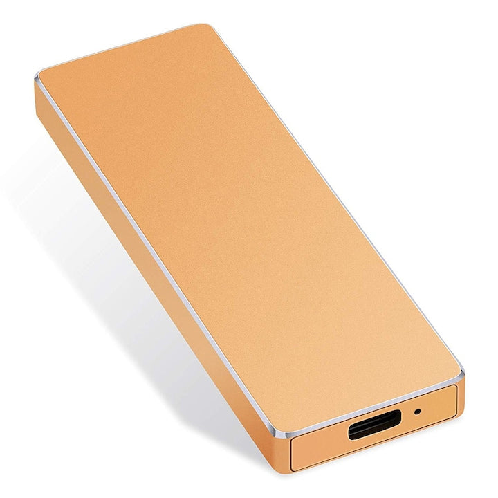 SSD extern portabil 1TB metalic argintiu negru auriu 102x33x8.8mm