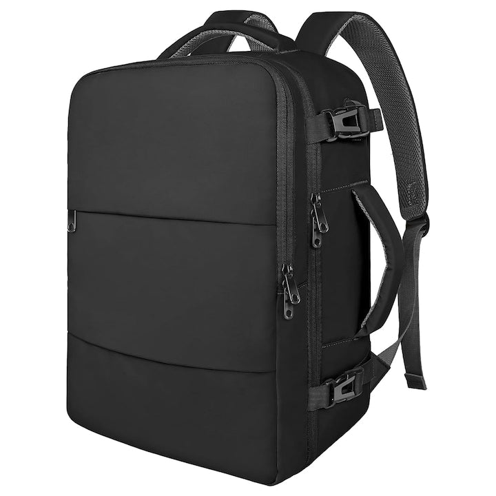 Rucsac multifunctional Rezistent la apa Wacorresi pentru laptop sau calatorii 30 x 45x 20cm tesatura Oxford poate fi utilizat pentru calatorii de afaceri calatorii naveta design multi-compartiment depozitare convenabila negru