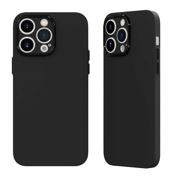 Set 2 Huse pentru iPhone 16 Pro Max PsAyl TPU Negru Ultra Slim