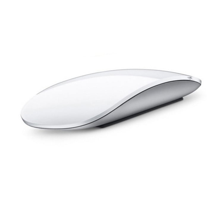 Mouse Pentru Apple Magic Multi-Touch Surface Alb Maner ergonomic confortabil Durata de viata ultra-lunga Material durabil rezistent la uzura Design estetic minimalist Mic si convenabil