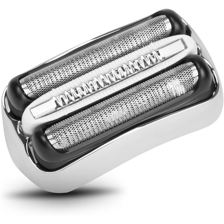 Rezerva de ras inlocuire pentru Braun Series 3 design cu 3 lame inoxidabil rezistent la apa Aplicabil pentru 5414 5415 300s 301s s310s 3010s 320 320s-3 320s-4 model 1 bucata Alb