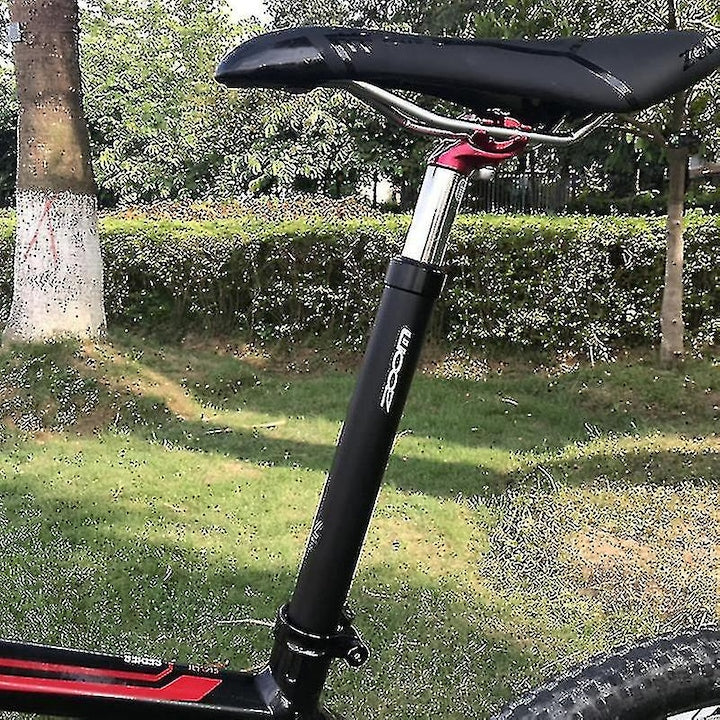 ZOOM SPS-405 Suspension Seatpost, Aluminum, Adjustable, 27.2mm, Silver