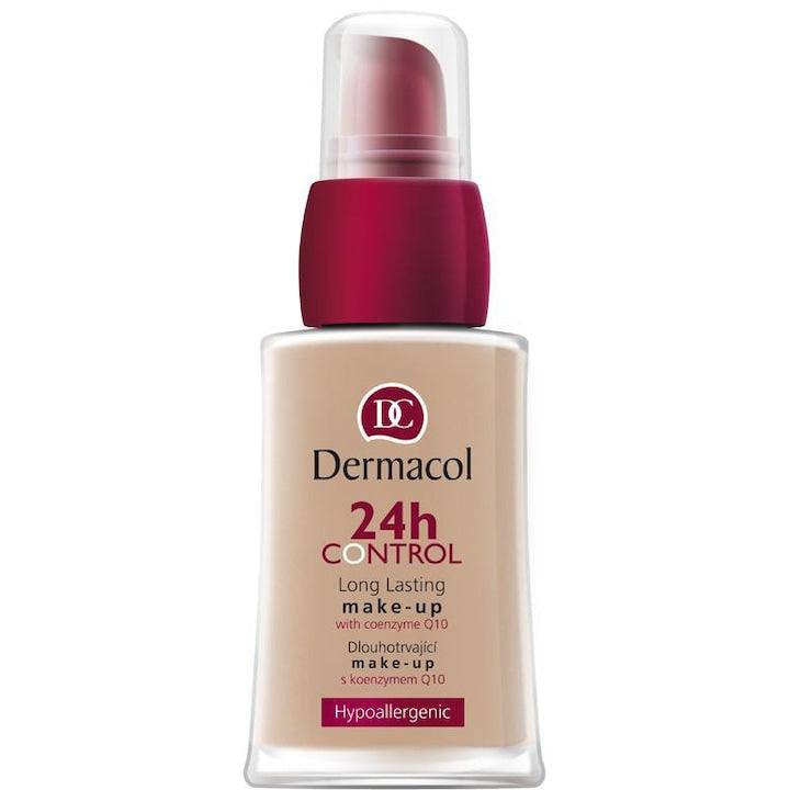 Fond de ten Dermacol 24 H Control cu Q10 30 ml 4