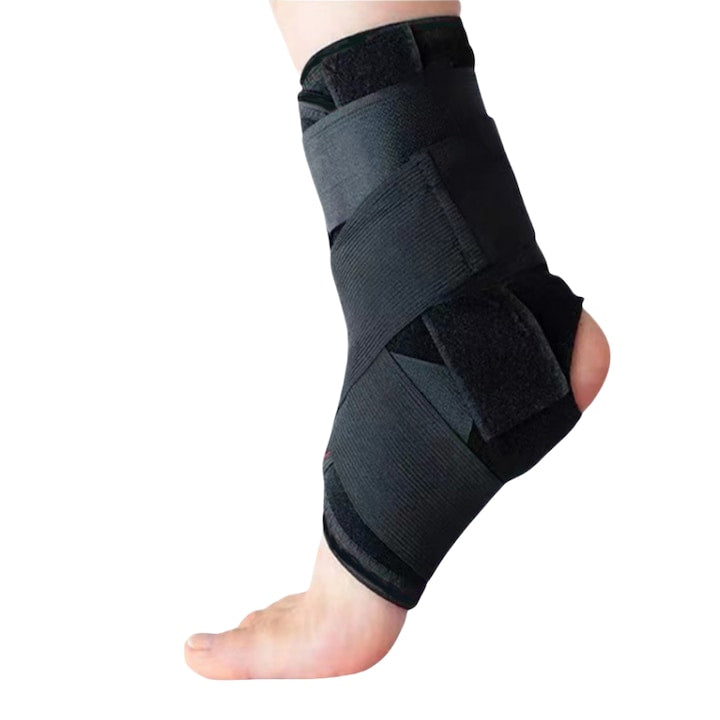Orteza de imobilizare a gleznei Fantasy cu protectie maleola compresie si banda ajustabila cu velcro Ajuta la recuperarea gleznelor entorsate si ofera protectie postoperatorie Imobilizare pentru fracturi de glezna marime universala marime unica