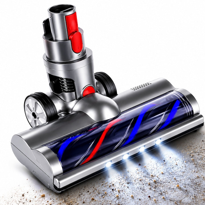 Cap de aspirator electric cu LED compatibil cu Dyson V7 V8 V10 V11 V15 rotire 180° set 1 buc
