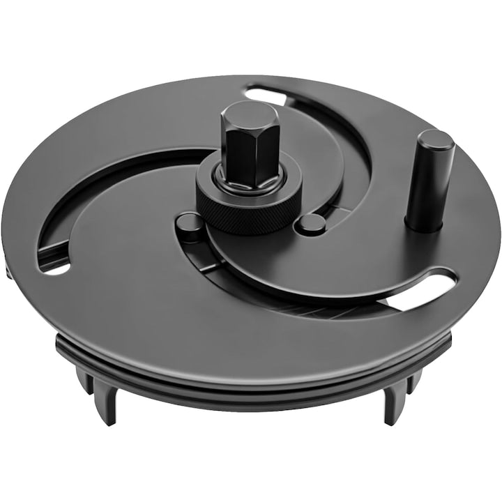 Cheie universala pentru capac rezervor de combustibil cheie reglabila cu 3 falci pentru capac rezervor de combustibil instrument de indepartare a capacului pompei de combustibil 87 mm - 170 mm