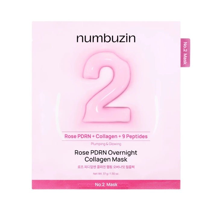 NO.2 ROSE PDRN COLLAGEN PLUMPING SHEET MASK- Masca Tip Hidrogel Cu Efect Intens De Hidratare Si Plumping