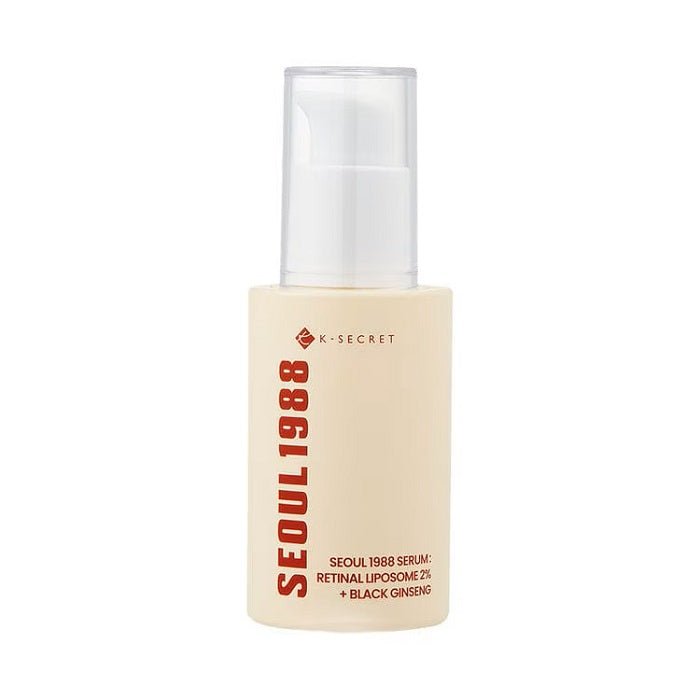 SEOUL 1988 SERUM: RETINAL LIPOSOME 2% + BLACK GINSENG - Ser Fata Cu Retinal Si Ginseng