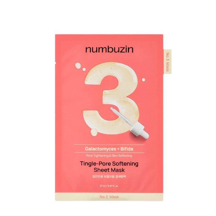 NO. 3 TINGLE SOFTENING SHEET MASK - Masca De Fata Pentru Minimizarea Porilor