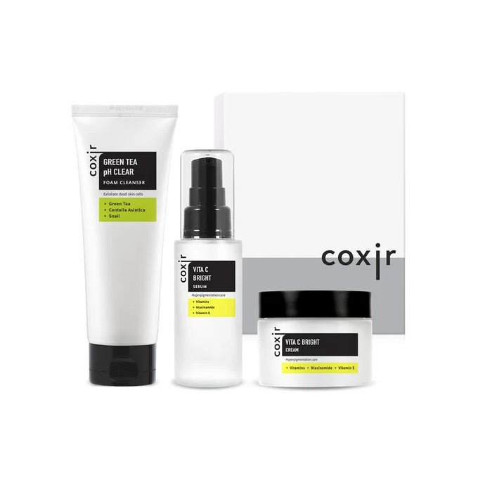VITA C BRIGHT GIFT SET - Set Ser, Demachiant Si Crema Cu Vitamina C