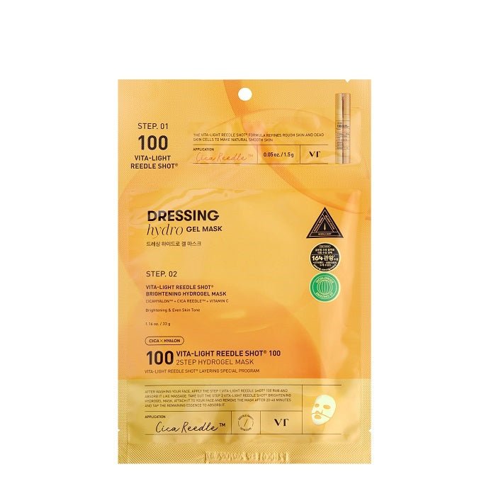 VITA-LIGHT REEDLE SHOT 100 2STEP MASK - Masca Hydrogel Reedle Shoot 100 Pentru Iluminare