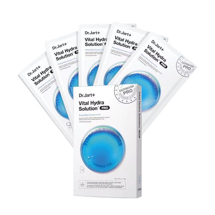 DERMASK VITAL HYDRA SOLUTION PRO- Set Masti De Fata Tip Servetel Pentru Hidratare