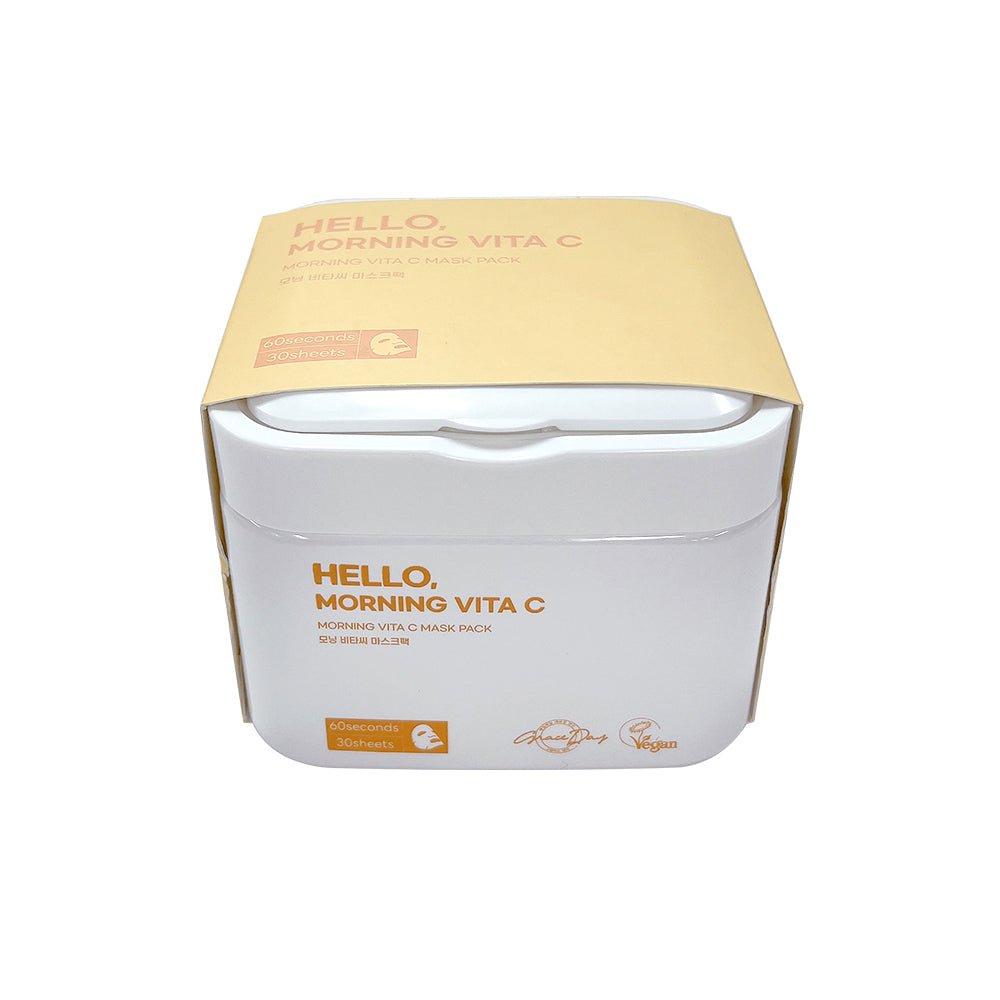 MORNING VITA C MASK PACK - Set 30 De Masti Cu Vitamina C Pentru Luminozitate