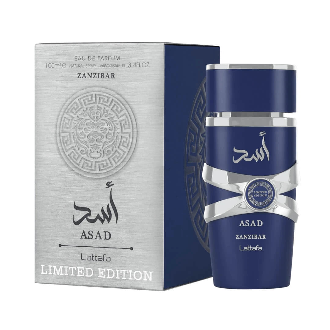 Asad Zanzibar Limited Edition by Lattafa 100 ml – Parfum Arabesc Original Import Dubai
