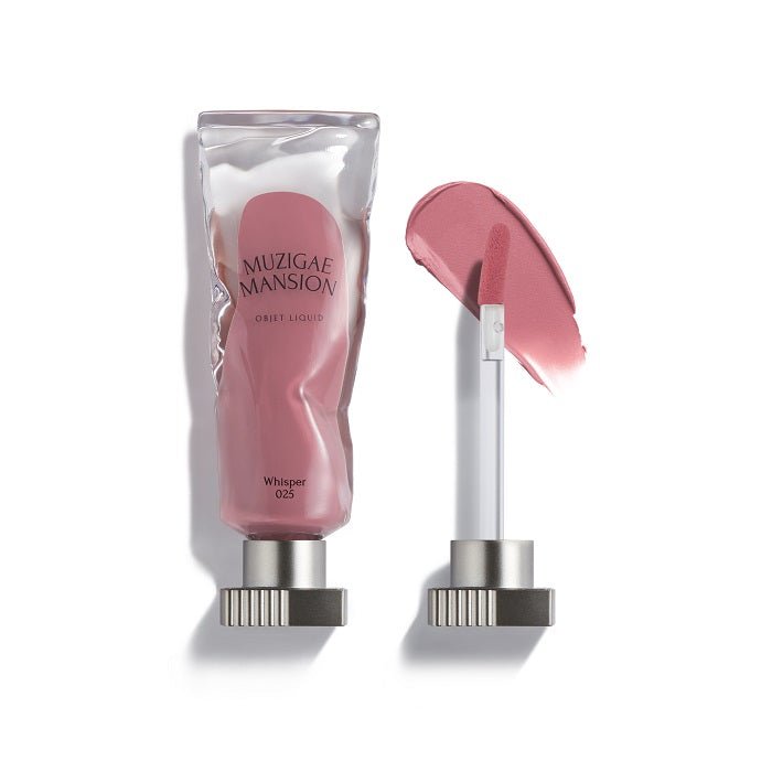 OBJET LIQUID 025 WHISPER- Lip Tint Cu Textura Usoara Cu Finish Mat Si Blurat
