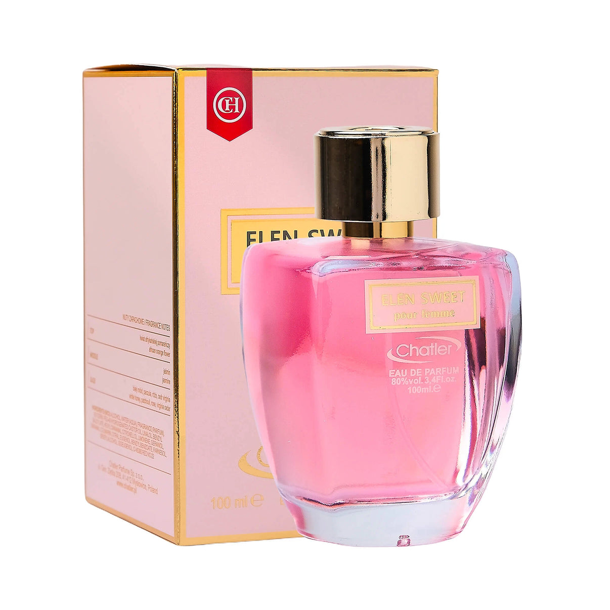 Apa de parfum Chatler – Elen Sweet Pour Femme 100 ml – Inspirat din Elie Saab Le Parfum