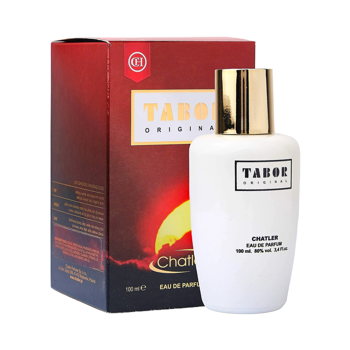 Apa de parfum Chatler – Tabor Men 100 ml – Inspirat din Tabac Tabac