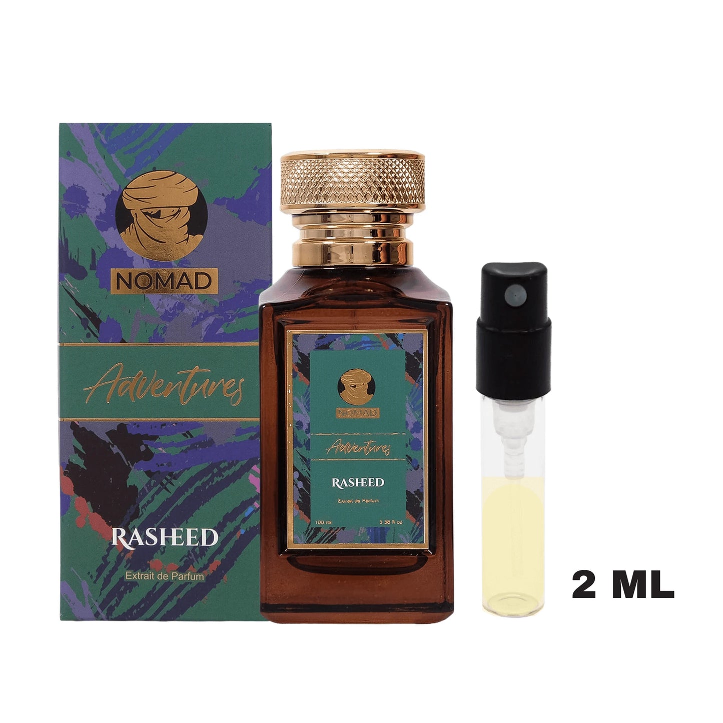 Mostra 2 ml Extract de parfum Rasheed – Adventures