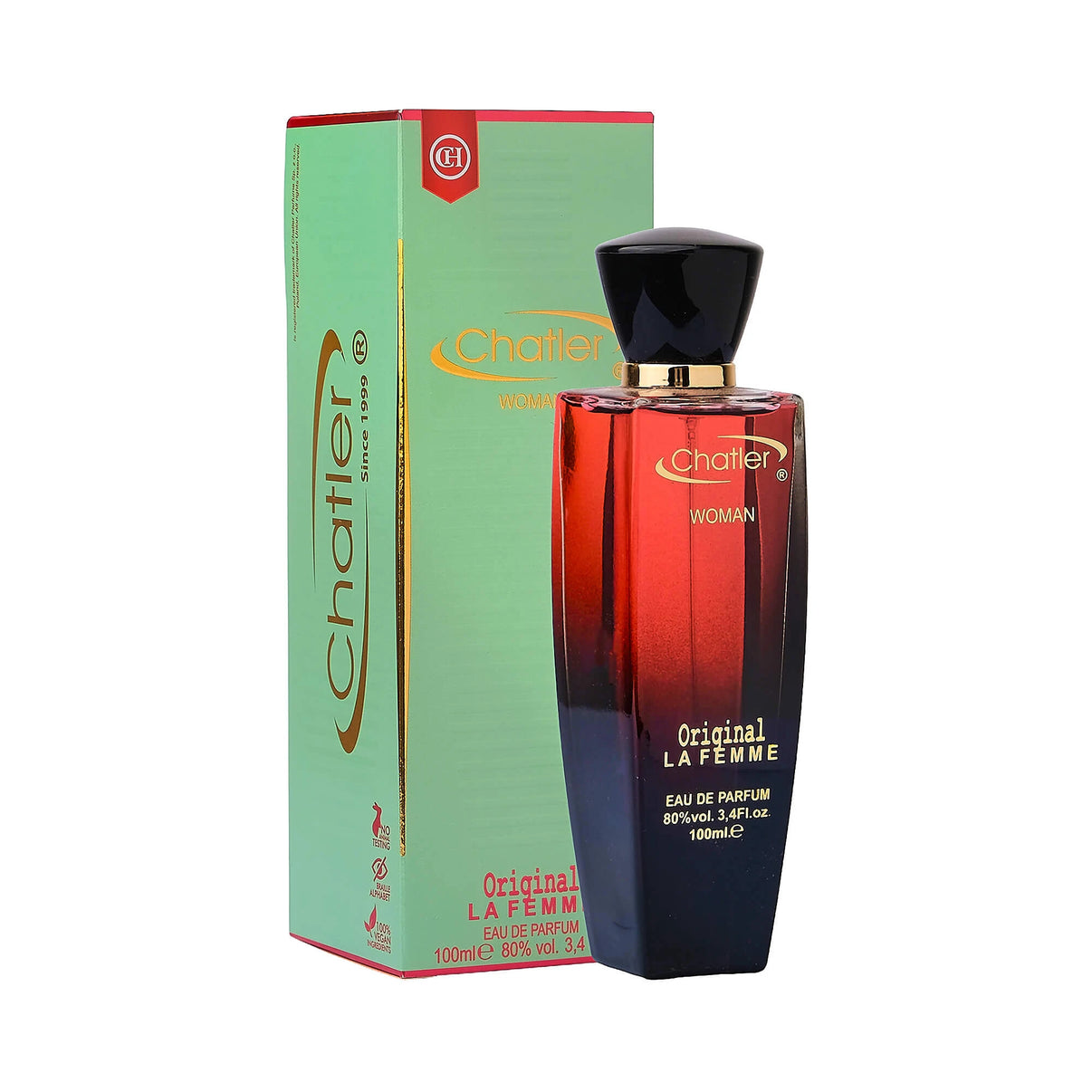 Apa de parfum Chatler – Original La Femme 100 ml – Inspirat din J.P.G  Le Belle