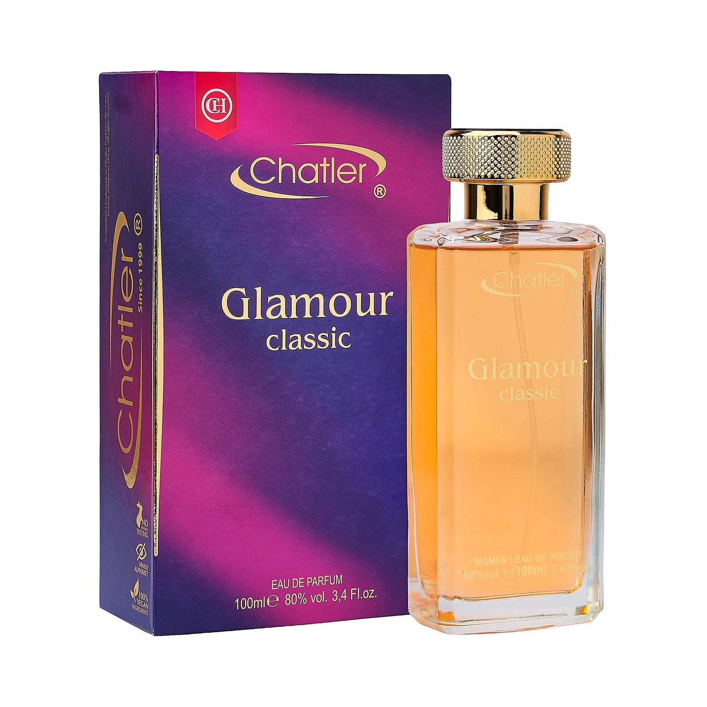 Apa de parfum Chatler – Glamour Classic Woman 100 ml – Inspirat din Gabriela Sab.