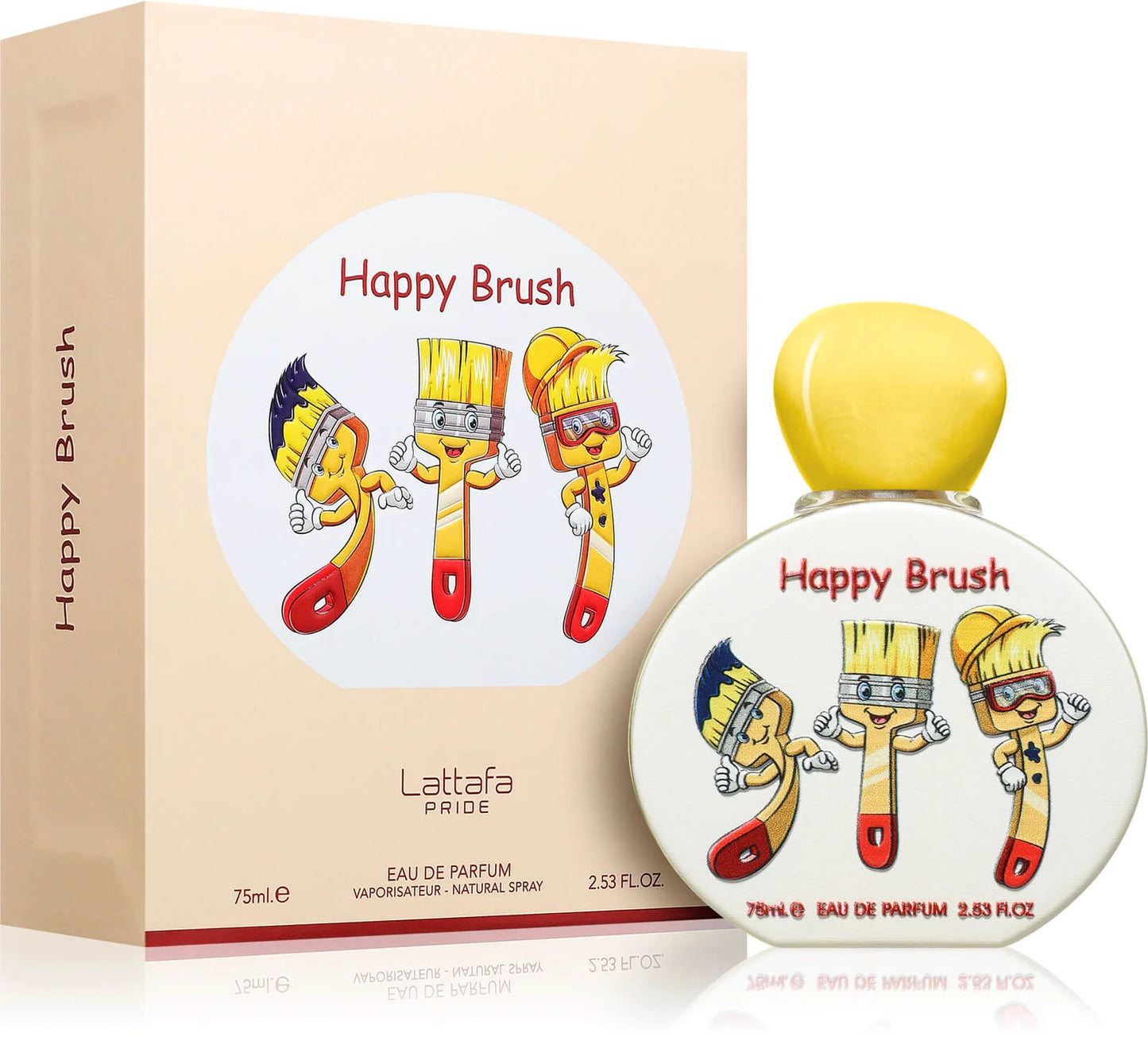 Happy Brush by Lattafa Pride for Kids 75 ml – Parfum Arabesc Original Import Dubai