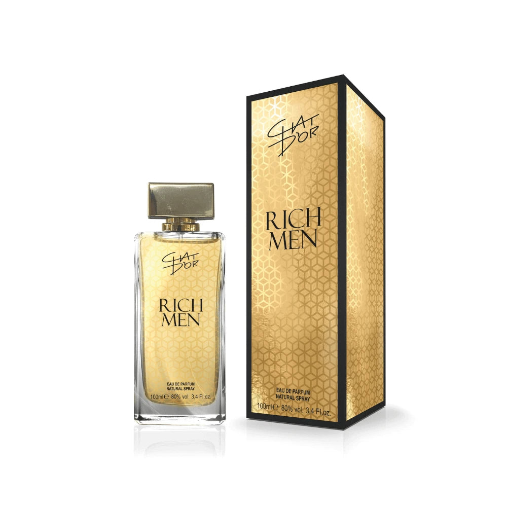 Apa de parfum Chat D’Or Rich Men 100 ml – inspirat din Paco Rabanne 1 Million