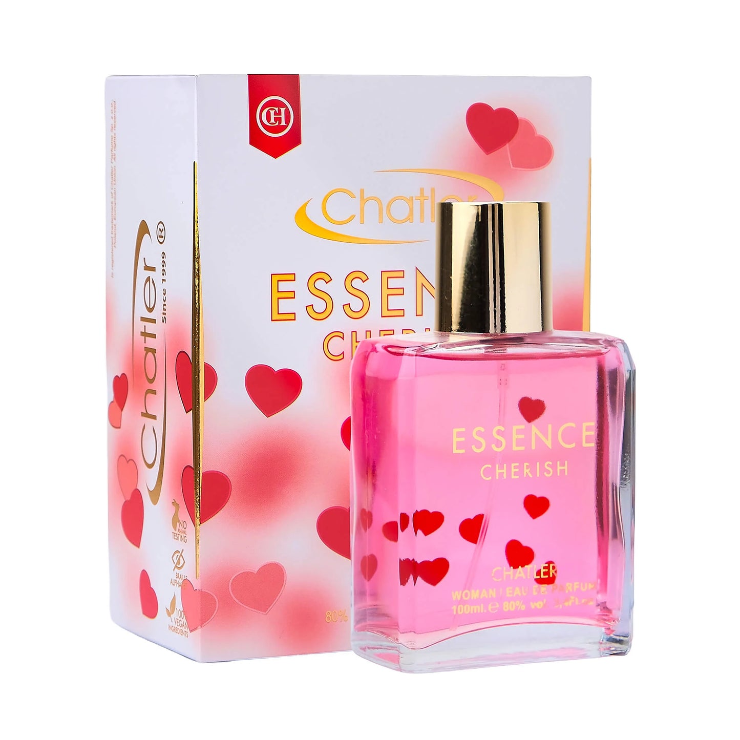 Apa de parfum Chatler – Essence Cherish Woman 100 ml – Inspirat din Esc. Celebrate