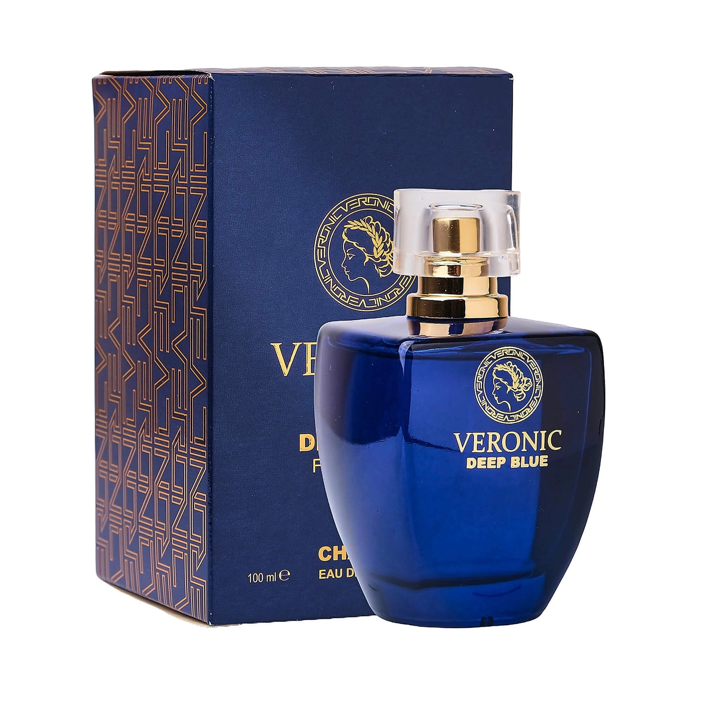 Apa de parfum Chatler – Veronic Deep Blue Woman 100 ml – Inspirat din V. Dylan Blue Woman