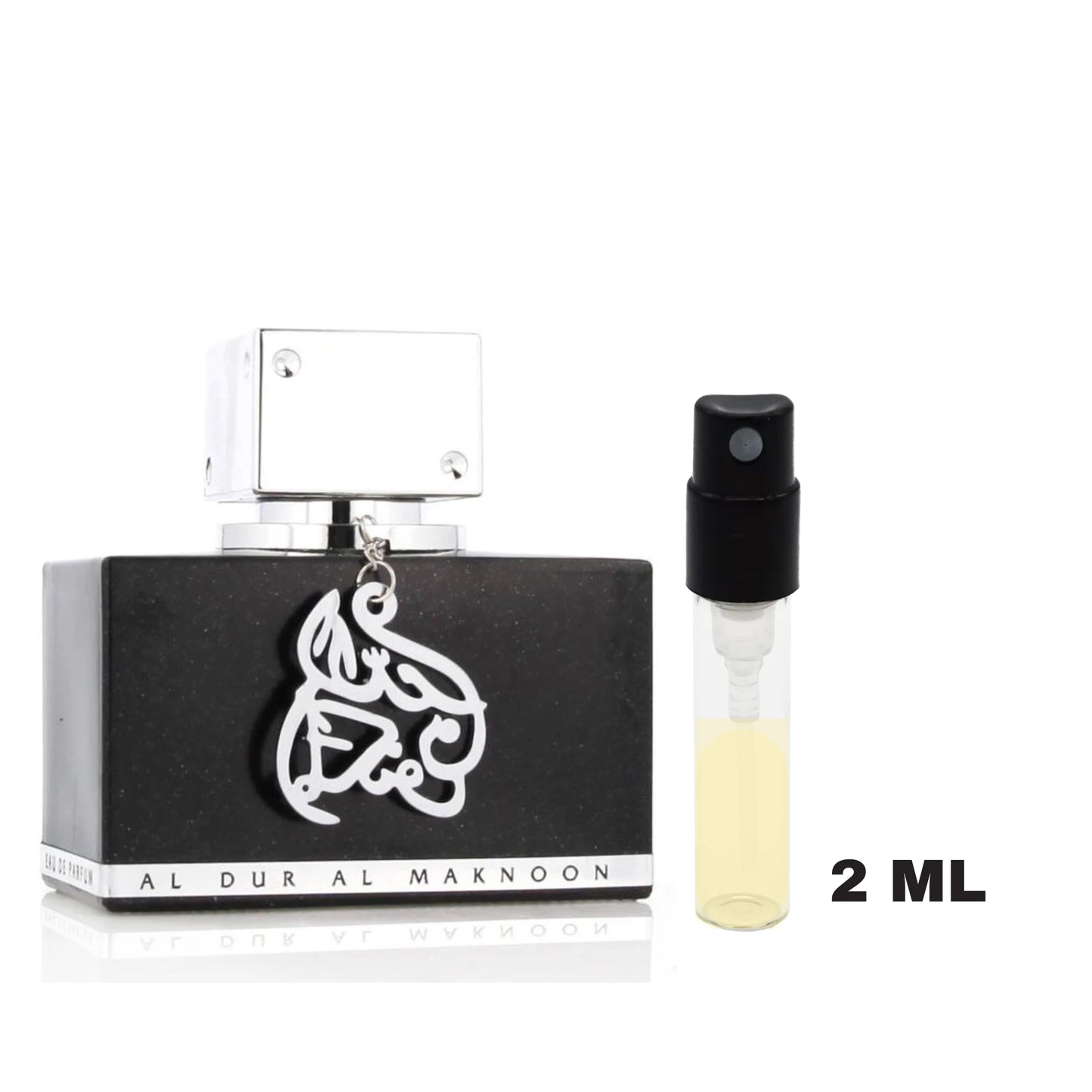 Mostra 2ml parfum Lattafa Al Dur Al Maknoon Silver
