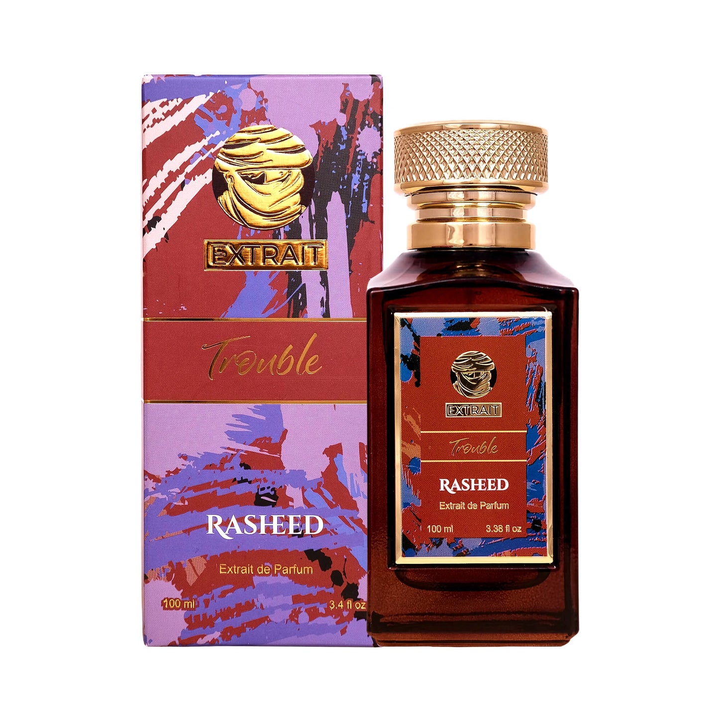Extract de parfum Rasheed Trouble 100 ml Inspirat din J.P.G. – Scandal
