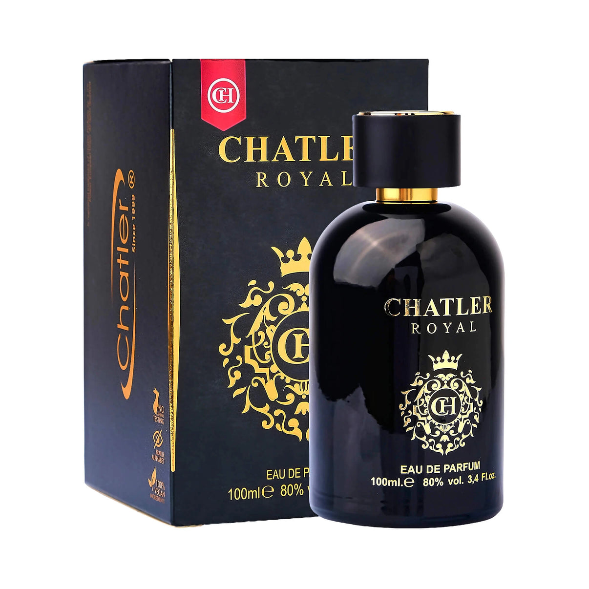 Apa de parfum Chatler – Royal 100 ml – Inspirat din Guer. Santal Royal (specific for Middle East &amp; Africa)