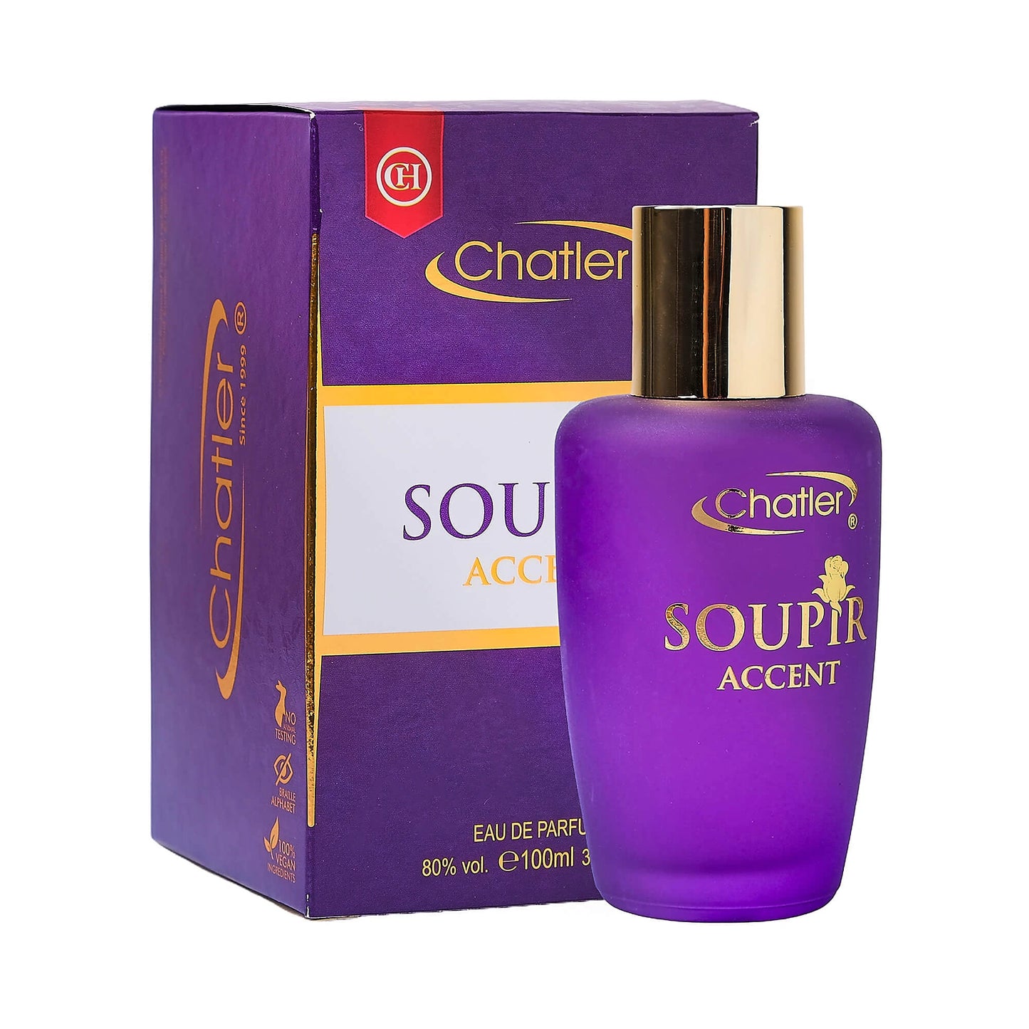 Apa de parfum Chatler – Soupir  Accent Woman 100 ml – Inspirat din Sosp. Accento