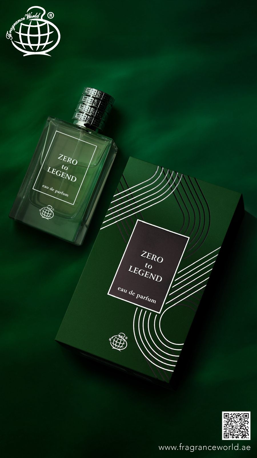 Apa de Parfum Zero to Legend by Fragrance World, Barbati, 100 ml