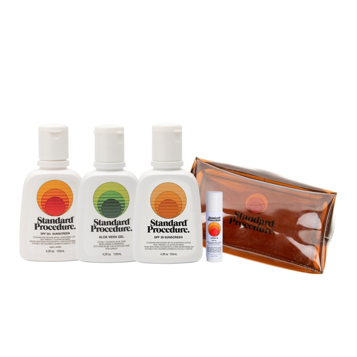 POUCH PACK TRAVEL - Set Complet SPF +Aloe Vera