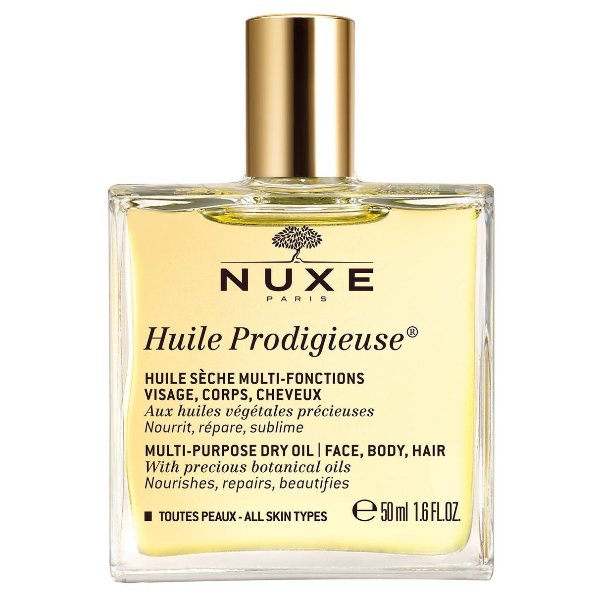 HUILE PRODIGIEUSE® 50ml - Ulei Uscat Multifunctional Pentru Fata, Corp Si Par