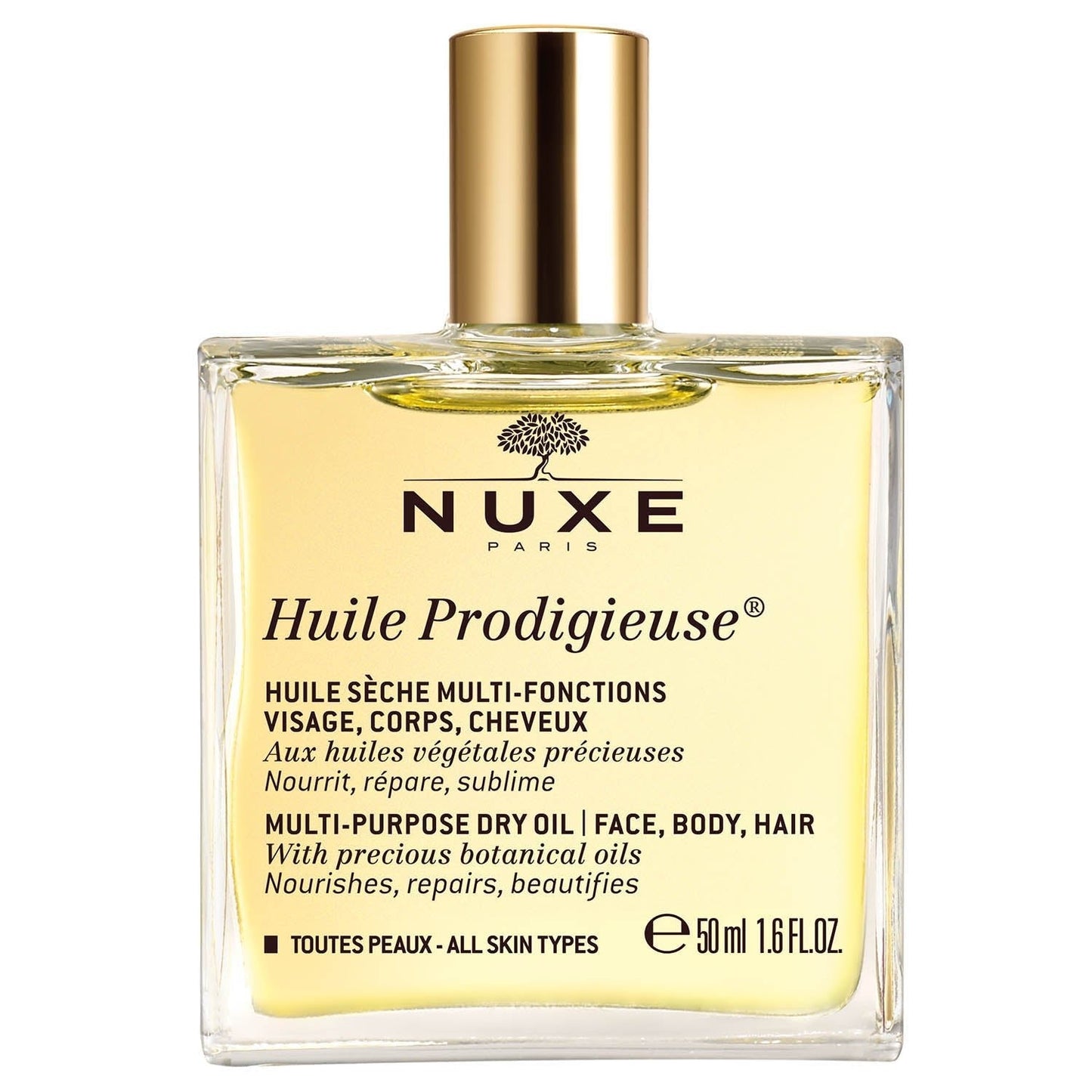 HUILE PRODIGIEUSE® 50ml - Ulei Uscat Multifunctional Pentru Fata, Corp Si Par