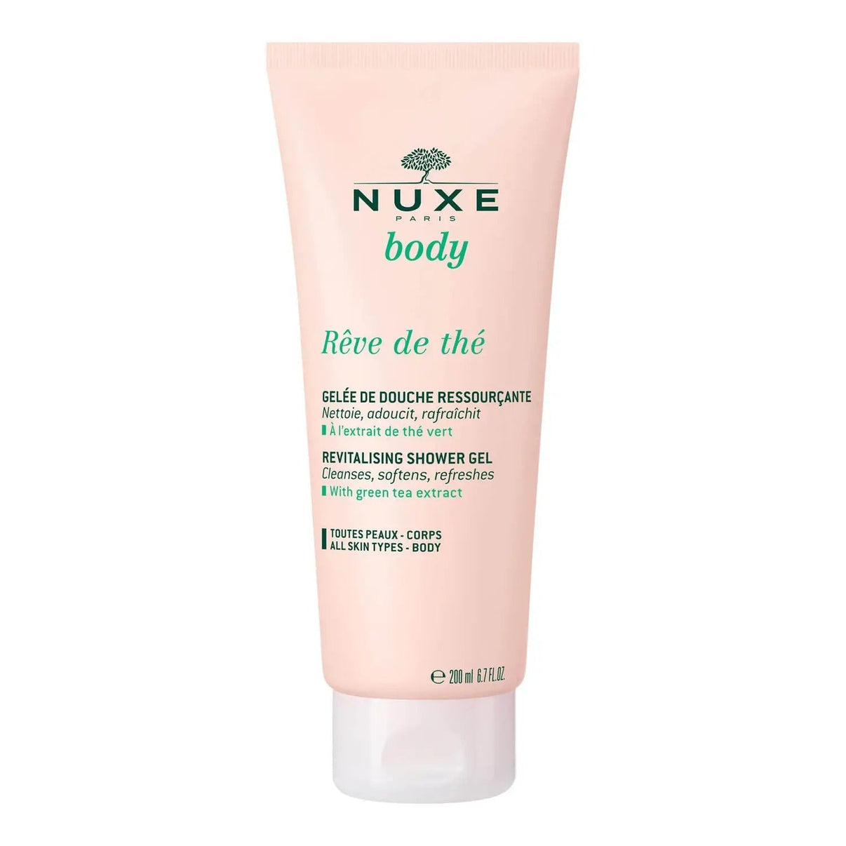 RÊVE DE THÉ  SHOWER GEL - Gel De Dus Revitalizant Cu Extract De Ceai Verde