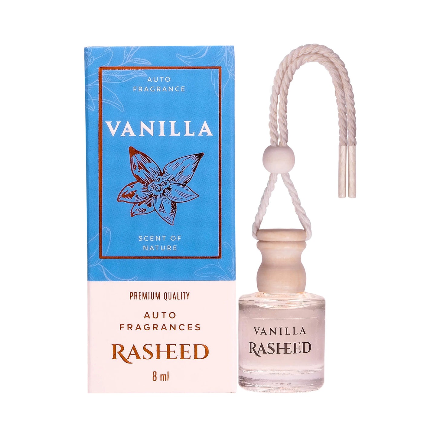 Odorizant auto Rasheed 8 ml esenta Vanilie