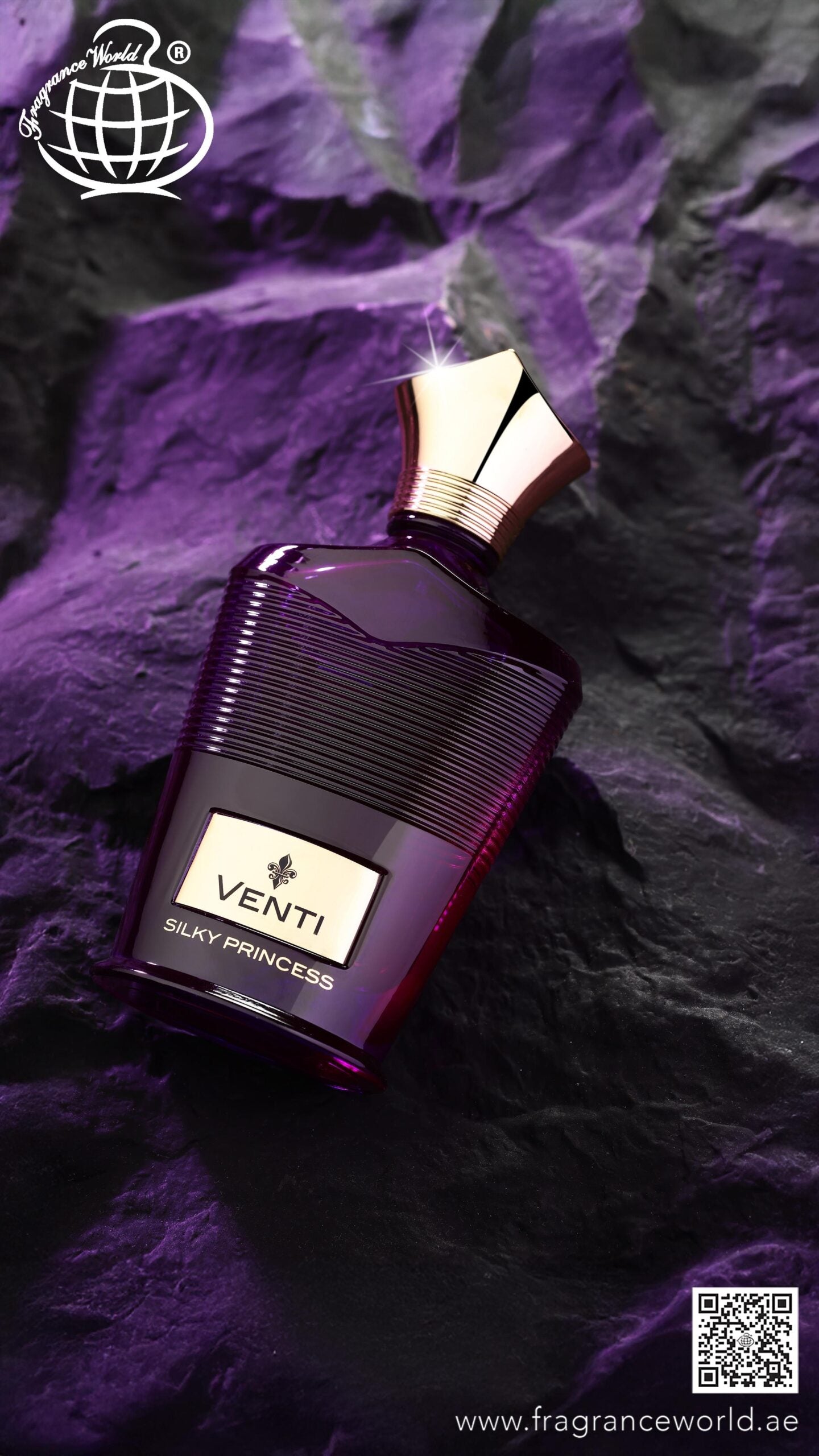 Apa de Parfum Venti Silky Princess by Fragrance World, Femei, 100 ml