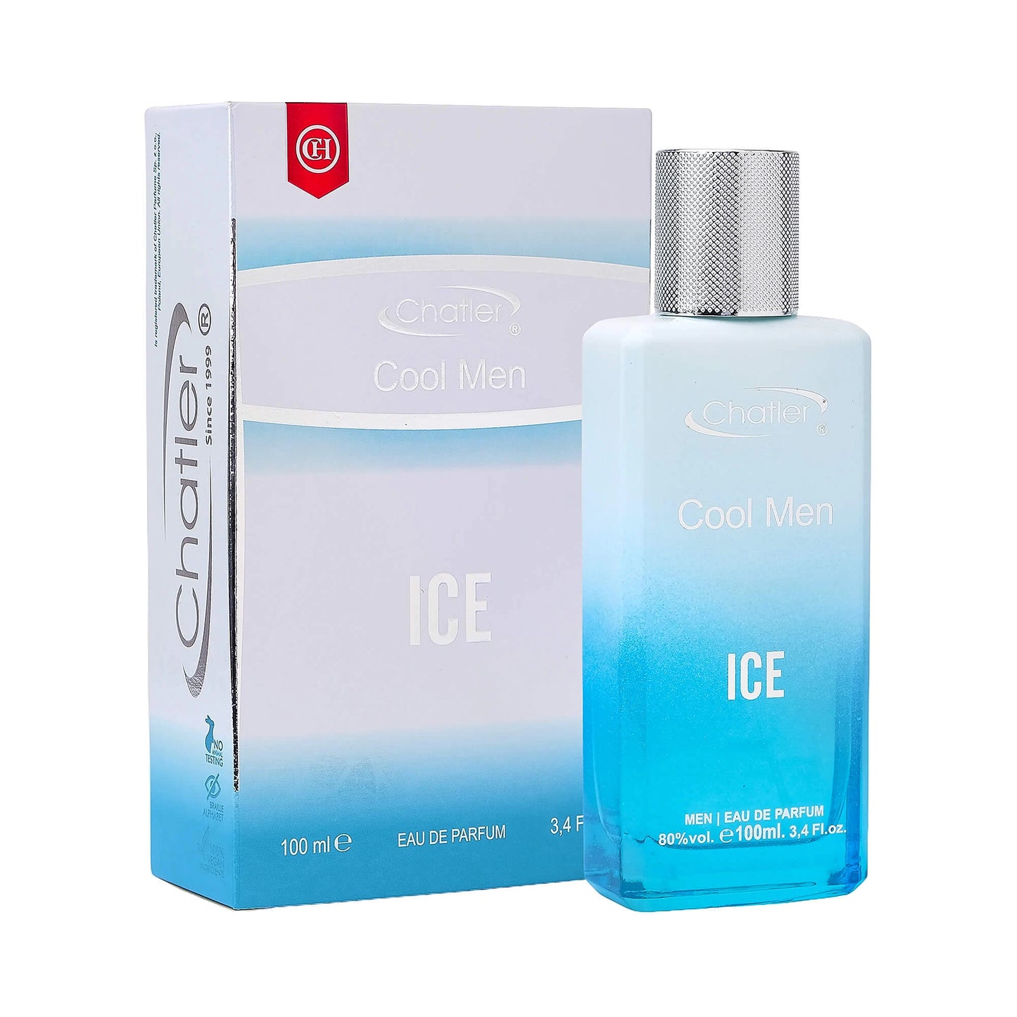 Apa de parfum Chatler – Cool Men Ice 100 ml – Inspirat din Dav. Cool Water Freeze Me