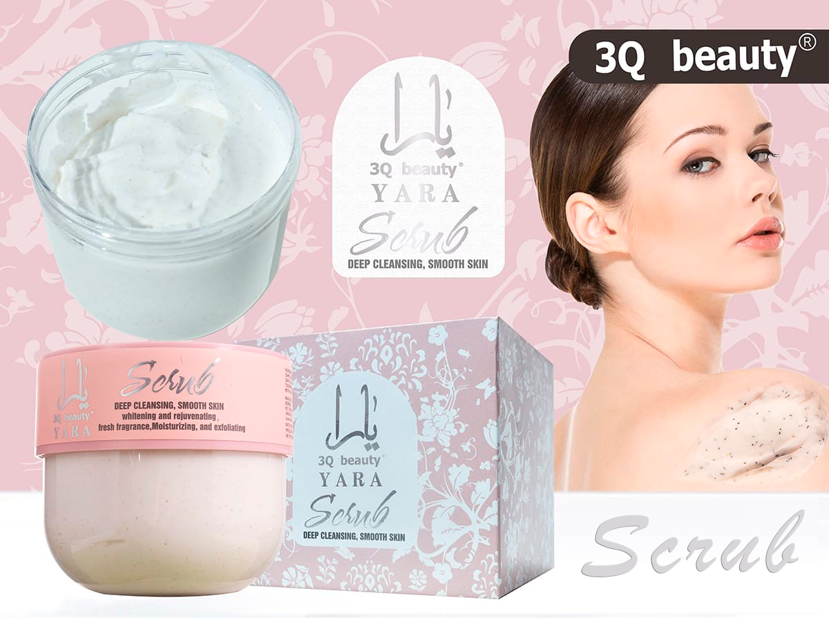 Scrub Facial Exfoliant și Revitalizant – 3Q Beauty Yara (350 ml)