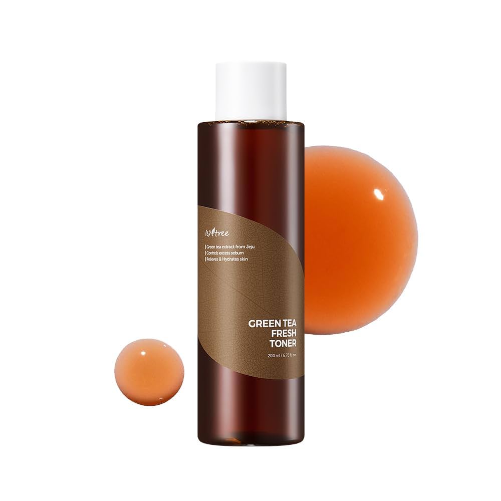 Green tea line - Toner purifiant cu ceai verde, 200ml | Isntree