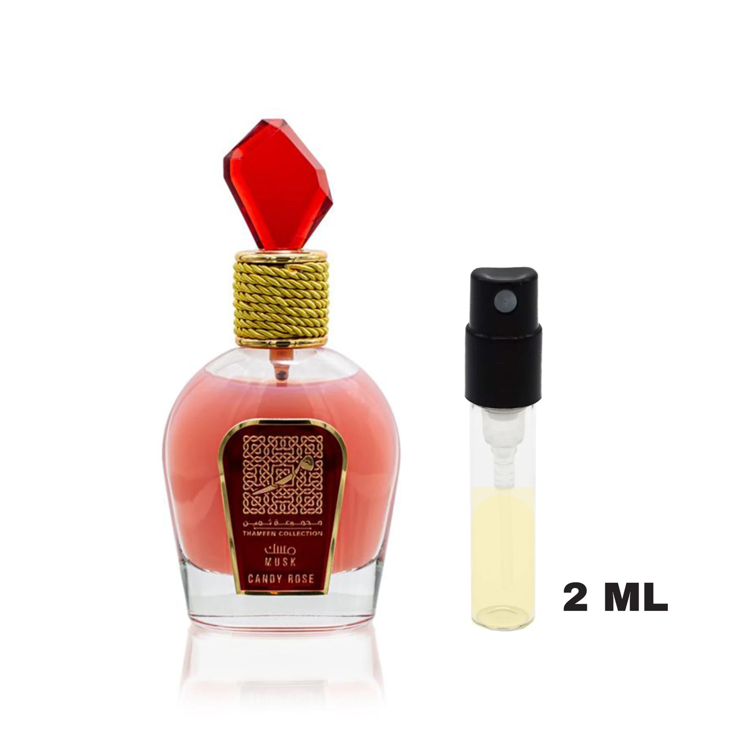 Mostra 2ml parfum Lattafa Candy Rose – Thameen