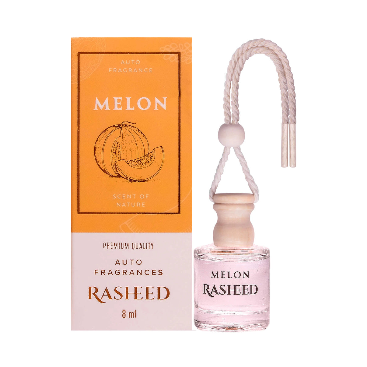 Odorizant auto Rasheed 8 ml esenta Pepene Galben (PROMO)