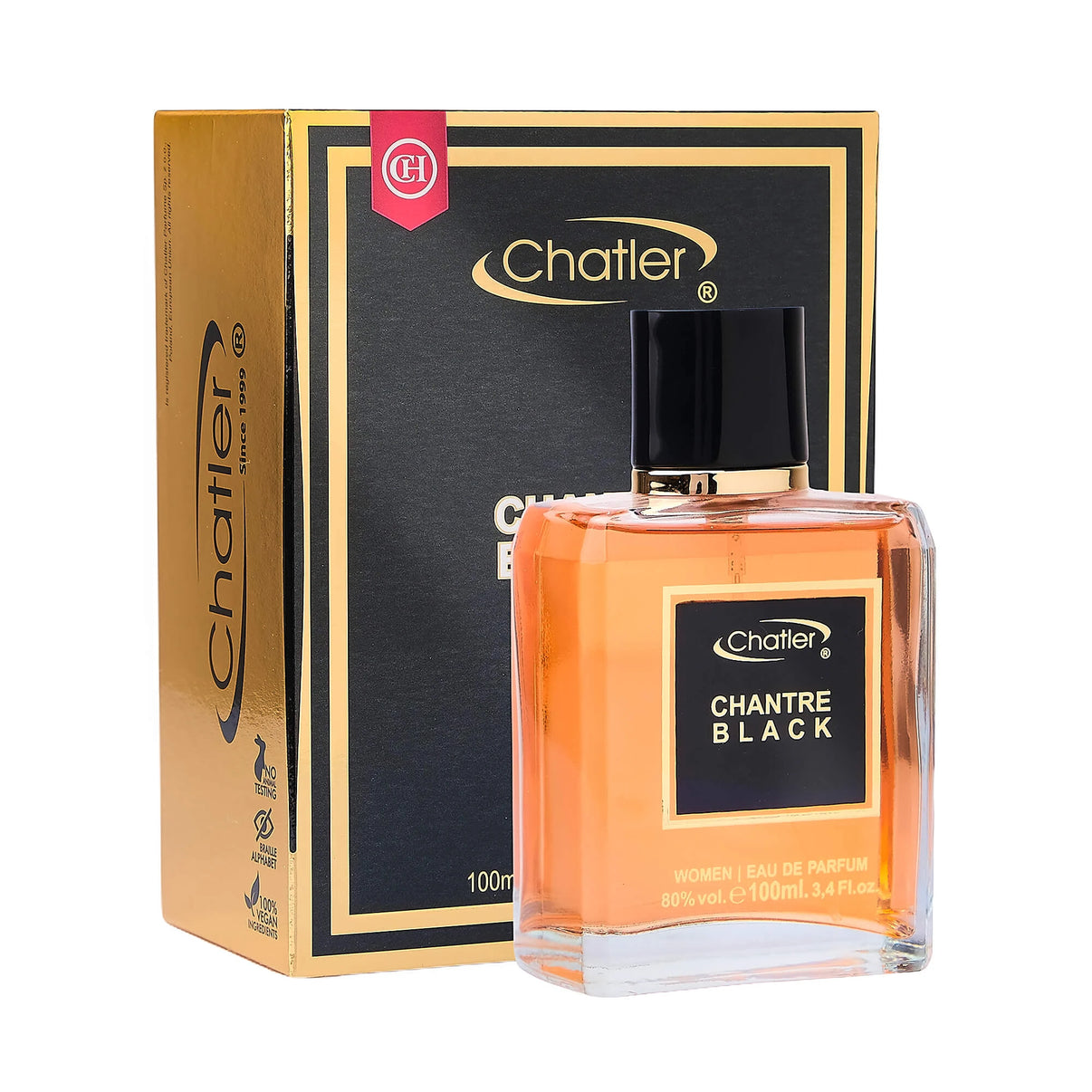 Apa de parfum Chatler – Chantre Black Woman 100 ml