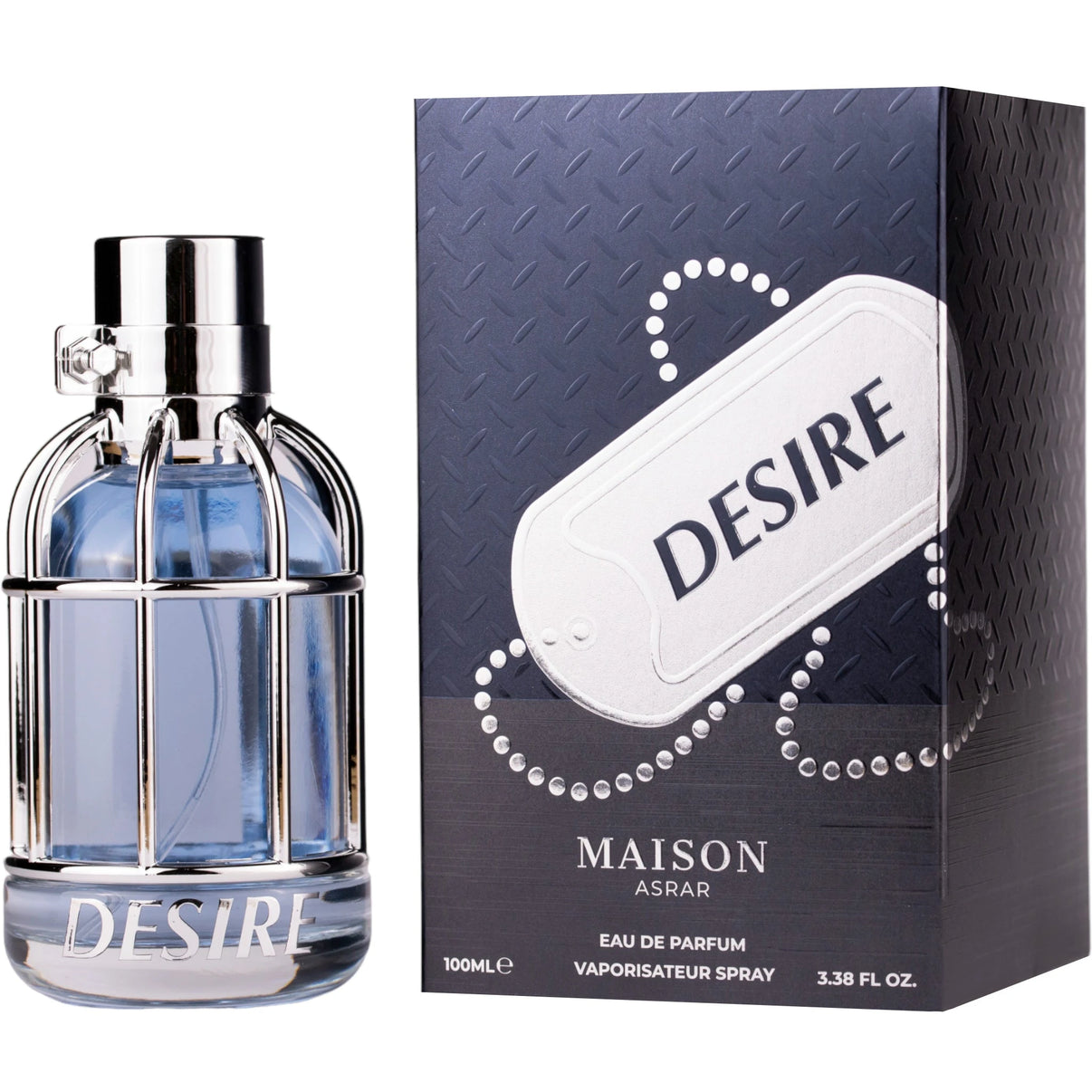Desire By Maison Asrar 100 ml – Parfum arabesc original import Dubai inspirat din Creed Aventus +Sauvage C. Dior
