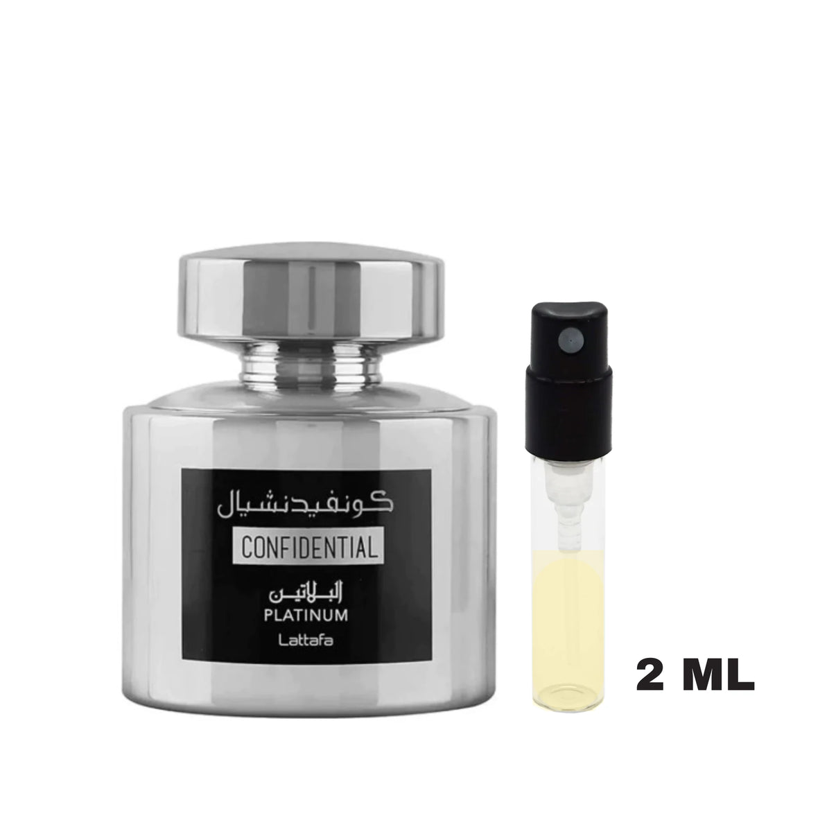 Mostra 2ml parfum Lattafa Confidential Platinum